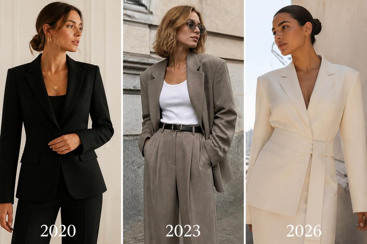 Women's tailoring evolution