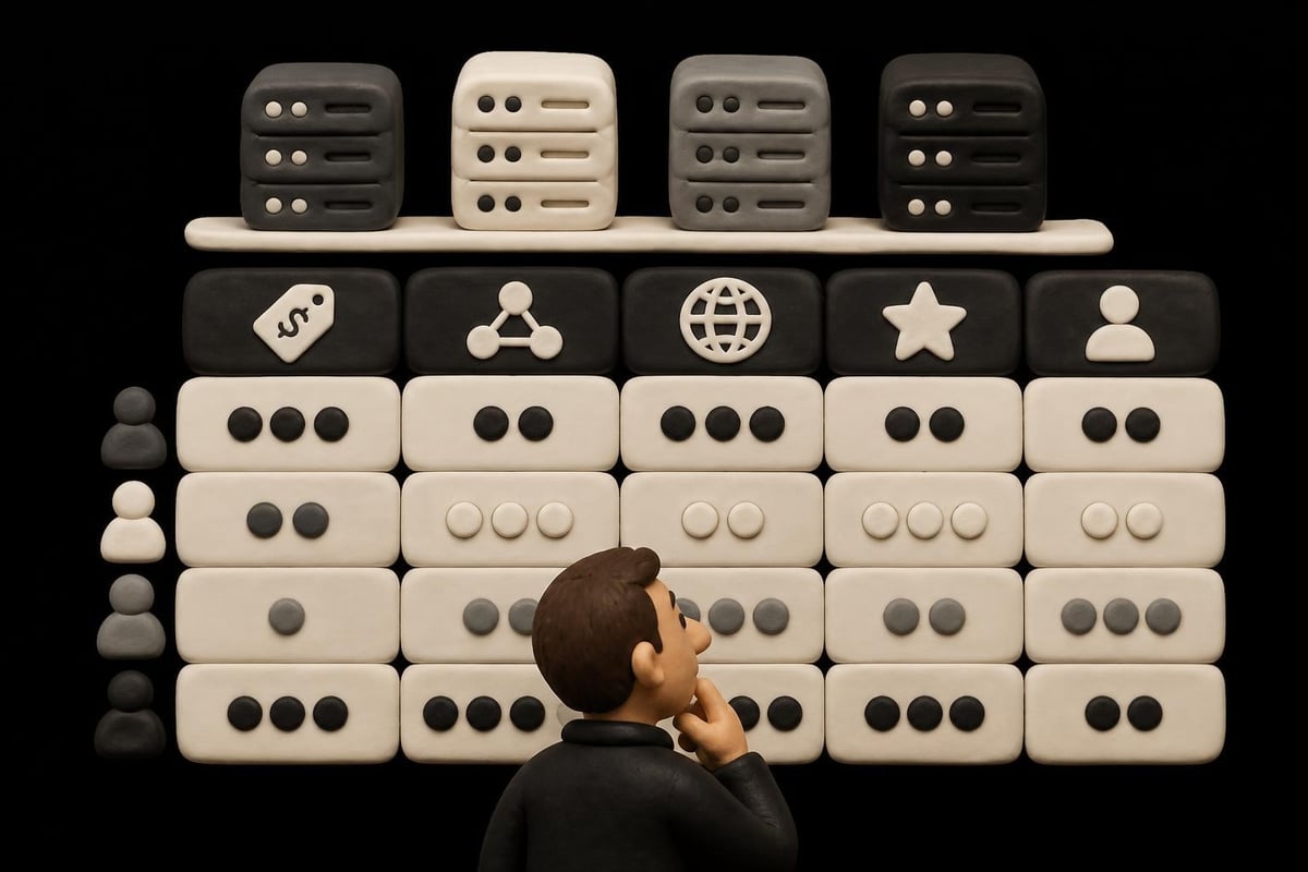 Proxy provider decision matrix