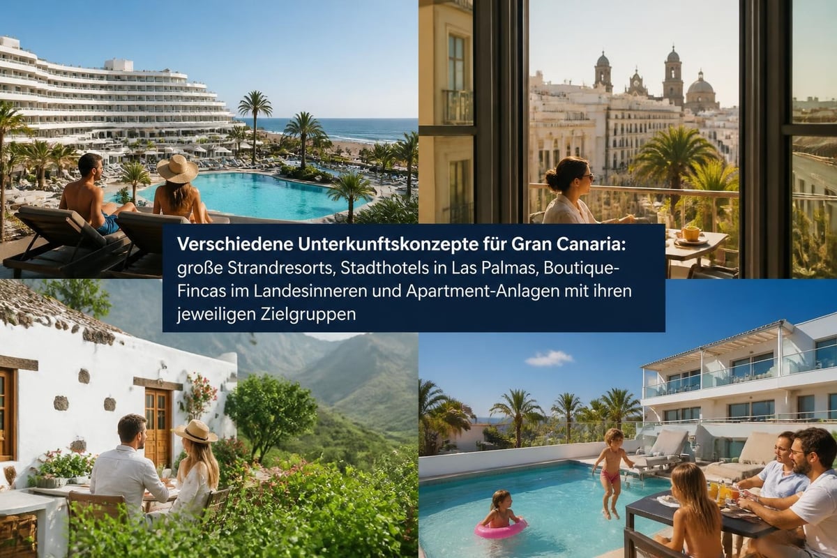 Unterkunftstypen Gran Canaria