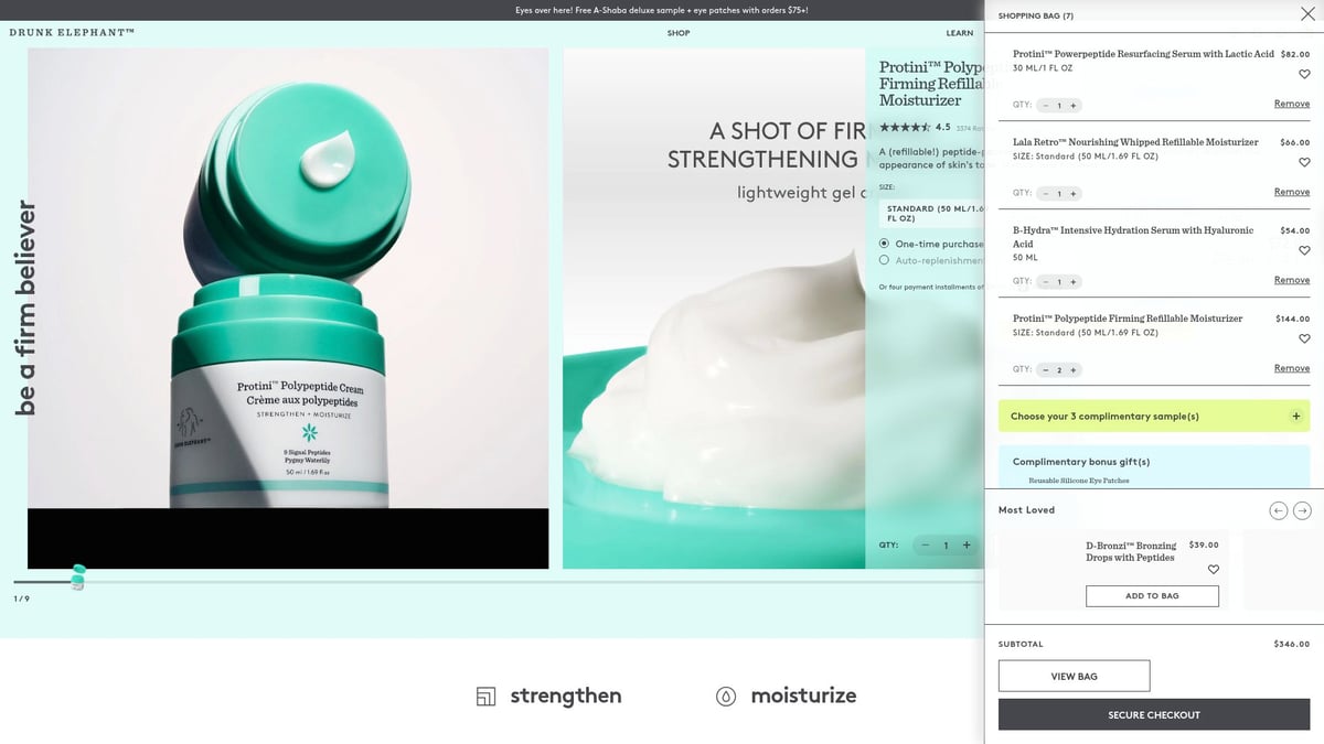 9 Essential Personal Care Cosmetics Products to Try in 2026 - Drunk Elephant Protini Polypeptide Cream