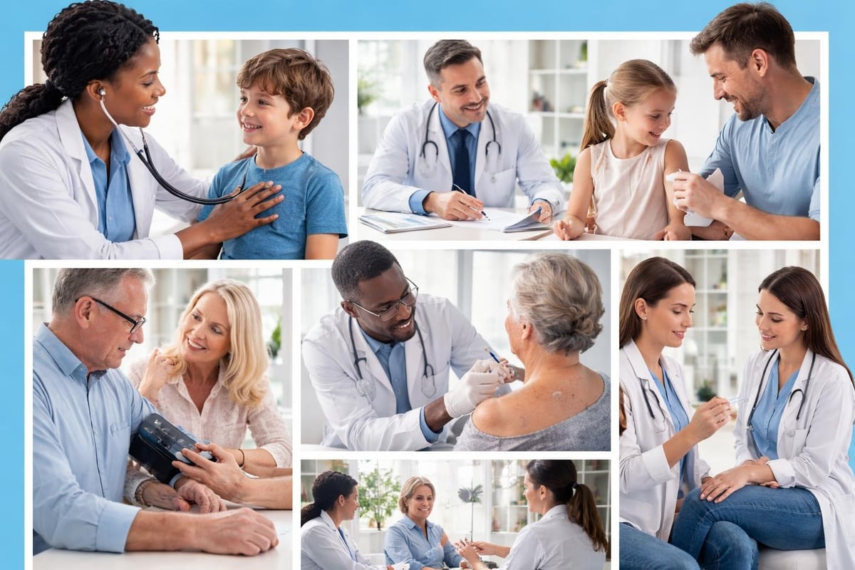 Comprehensive family medical services