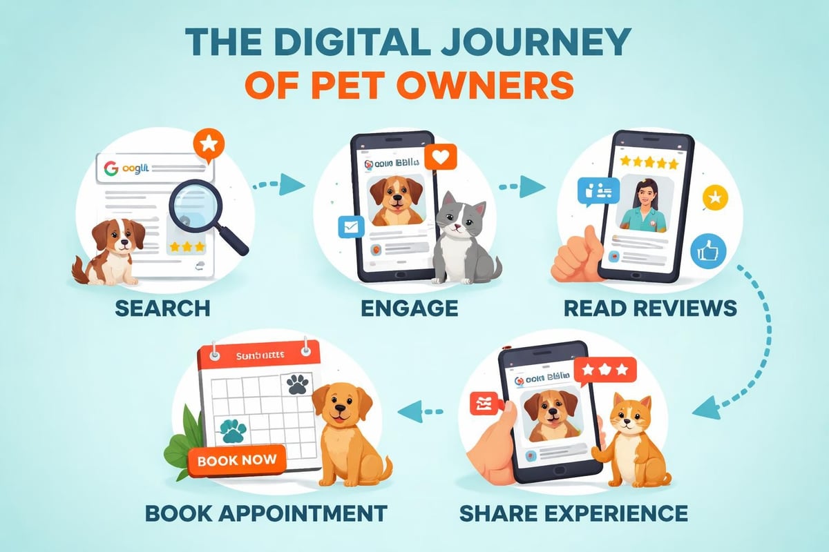 Pet business customer journey