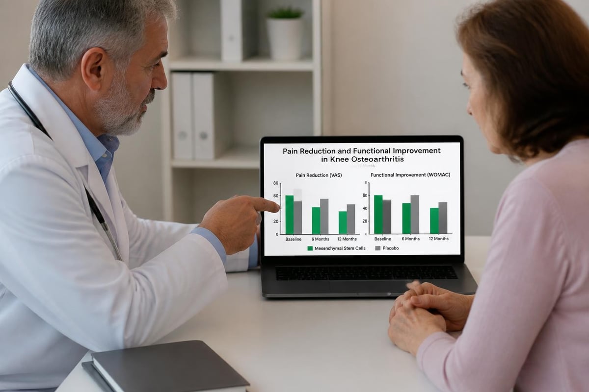 Clinical trial outcomes for MSC therapy