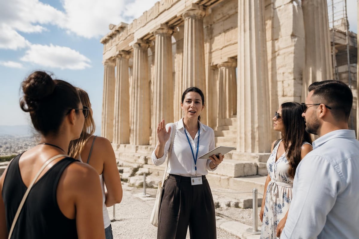 Tour guide roles