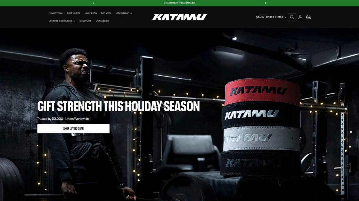 9 Essential Amazon Weightlifting Belt Picks for 2026 - Katamu Lever Belt – Premium Lifting Gear