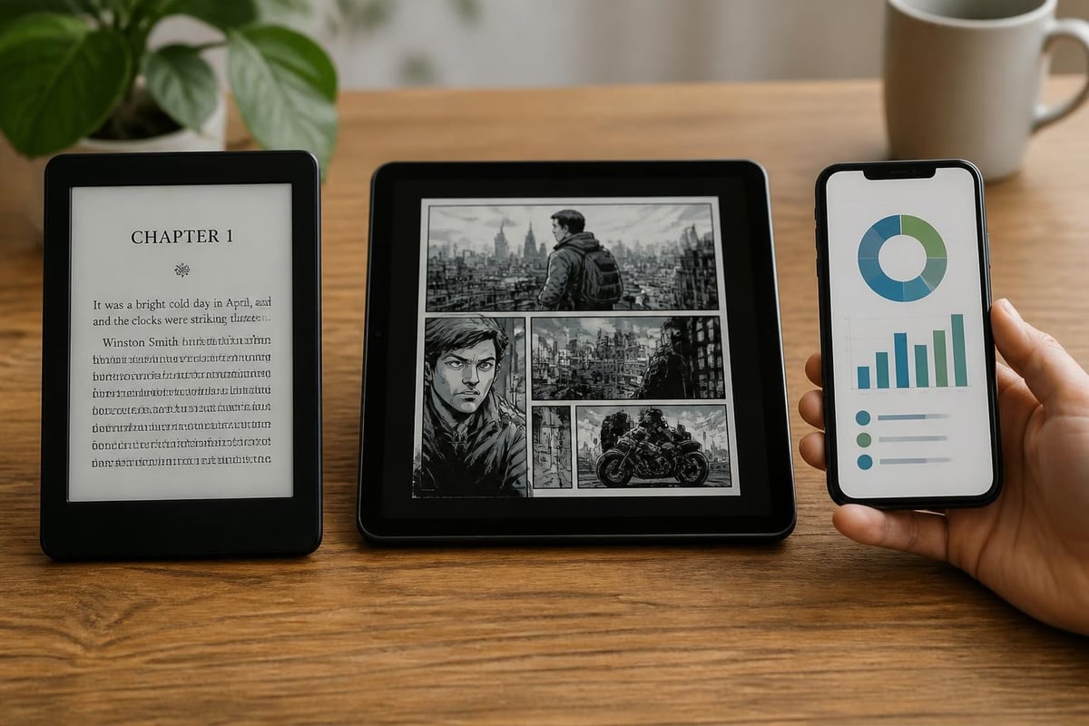 E-reader device types comparison