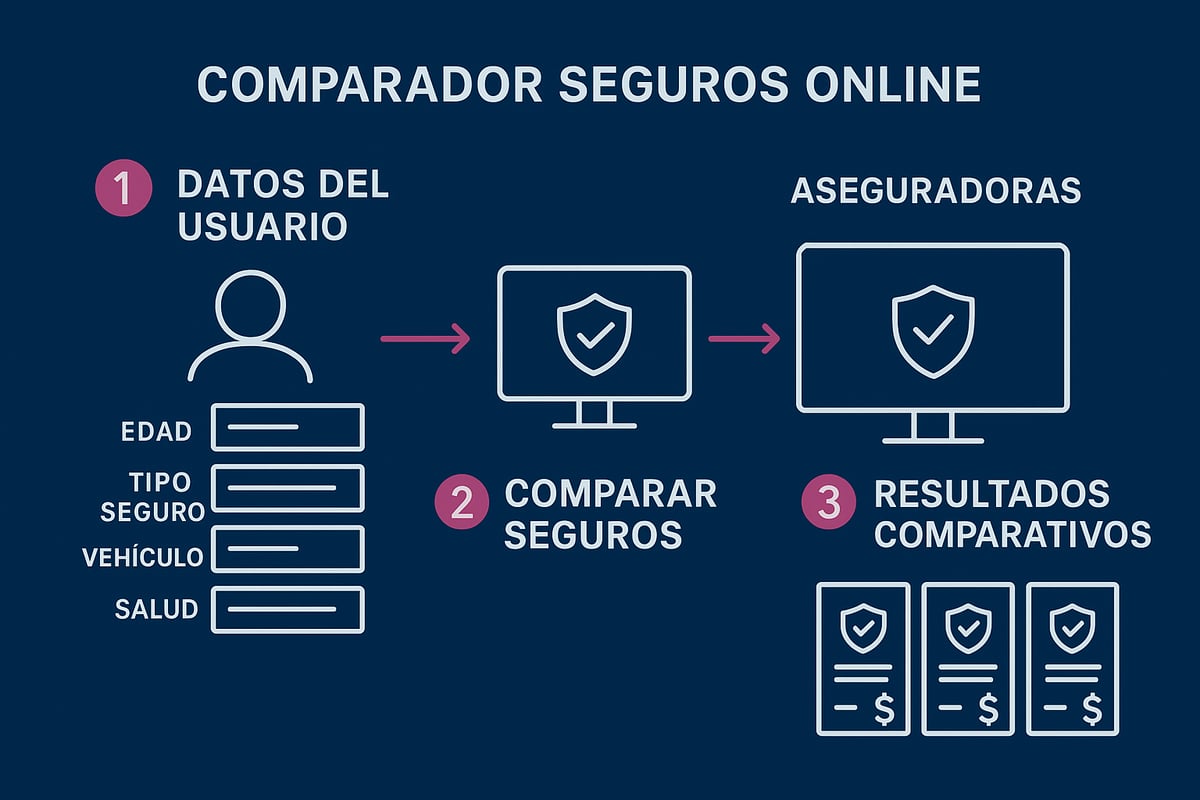 Comparador Seguros Online: Guía Esencial para 2026 1 ¿Qué es un comparador de seguros online y cómo funciona?