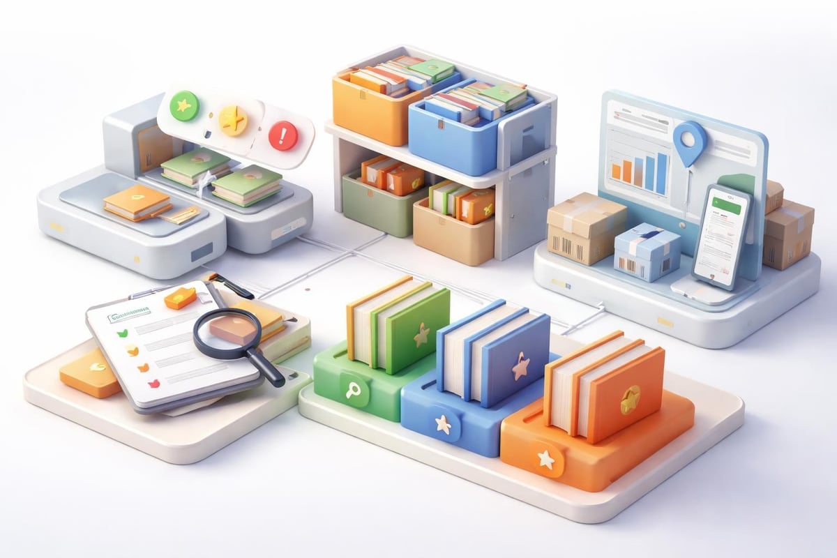 Book inventory management