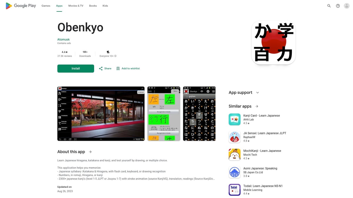 Top 10 Best Japanese Learning App Picks for 2025 - Obenkyo