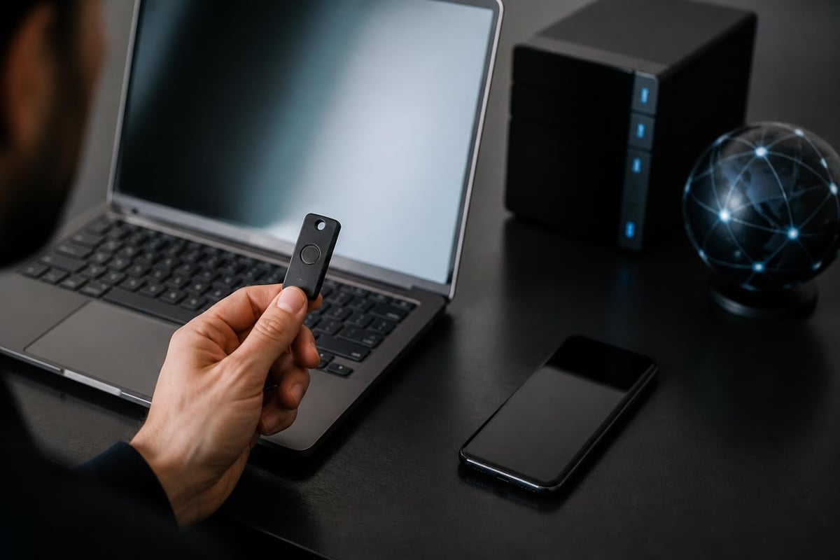 FIDO2 Komponenten und Interaktion