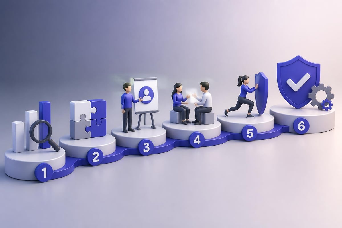 Resilience training implementation steps