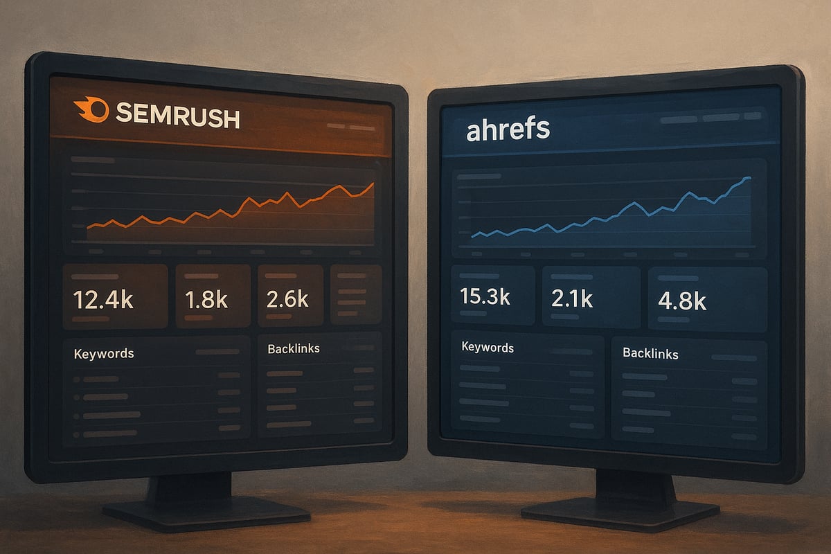 Comparaison Fonctionnalités Clés : Semrush vs Ahrefs