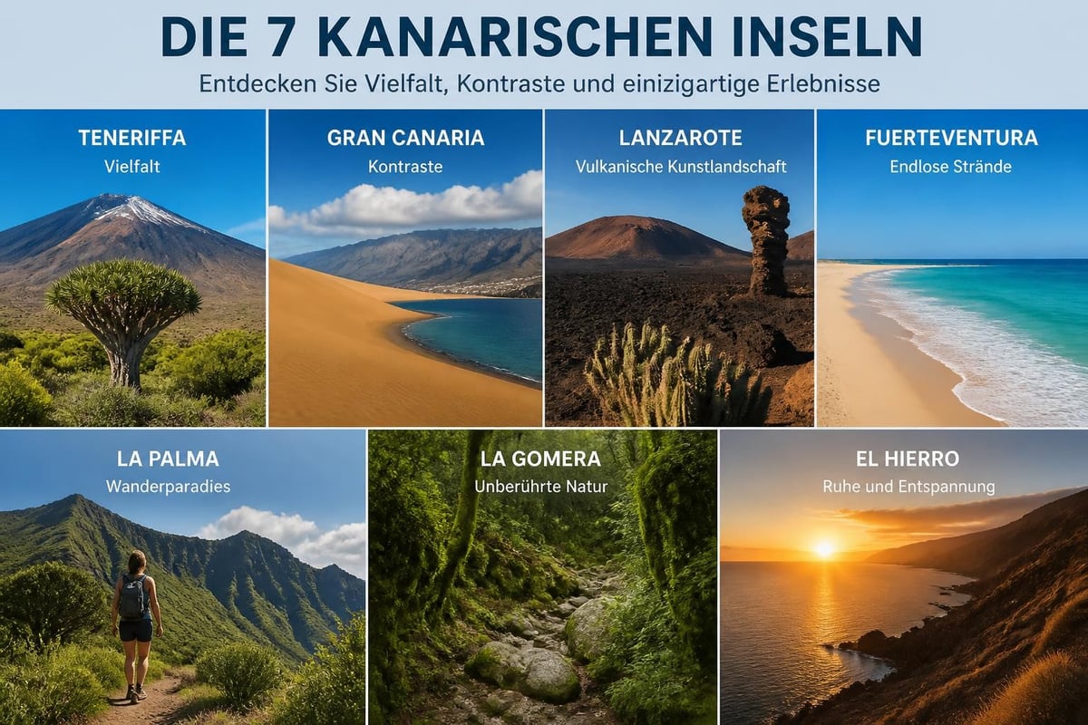 Kanarische Inseln Charakteristika