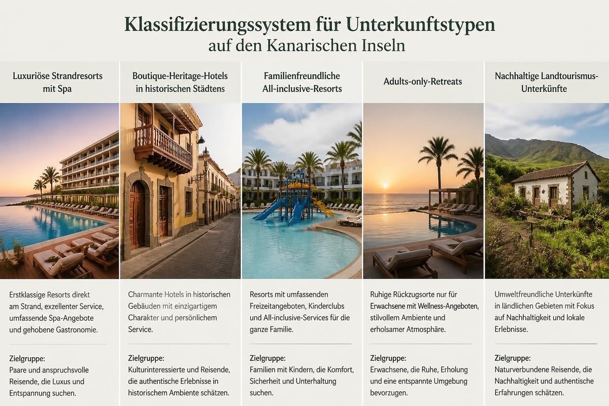 Hotelkategorien Kanaren