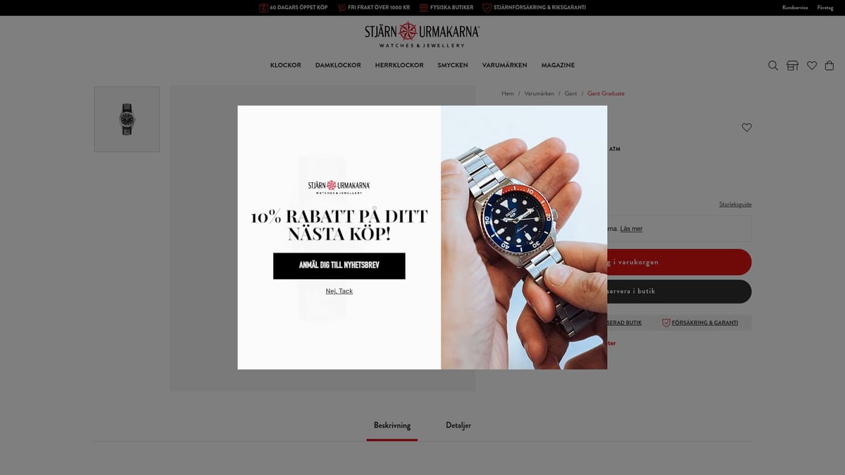 7 Trendiga Klockor Barn 2025 – Stilsäkra Val För Alla Åldrar - Gant Graduate – Sportigt och Snyggt för Tonåringen