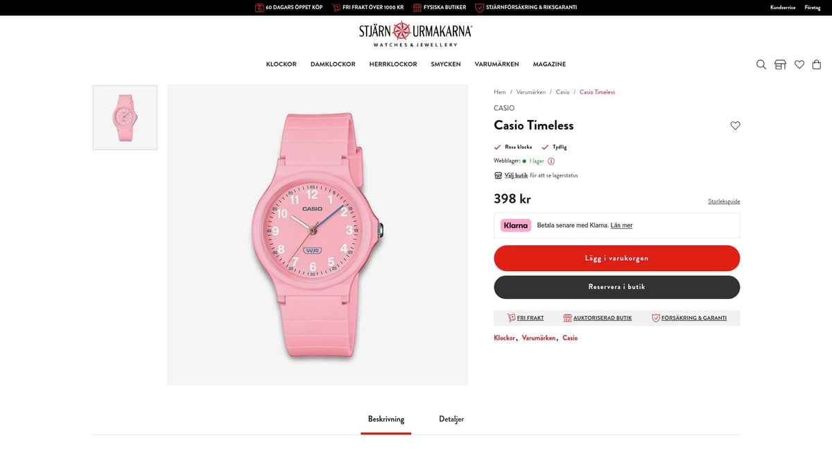 7 Trendiga Klockor Barn 2025 – Stilsäkra Val För Alla Åldrar - Casio Timeless LQ-24B – Söt och Smidig för Yngre Barn