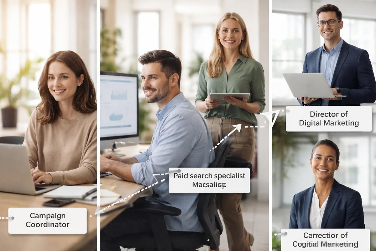 Paid search specialist career progression