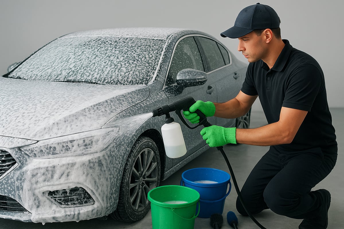 Passo a Passo da Lavagem Automóvel: Técnicas Atualizadas para 2025