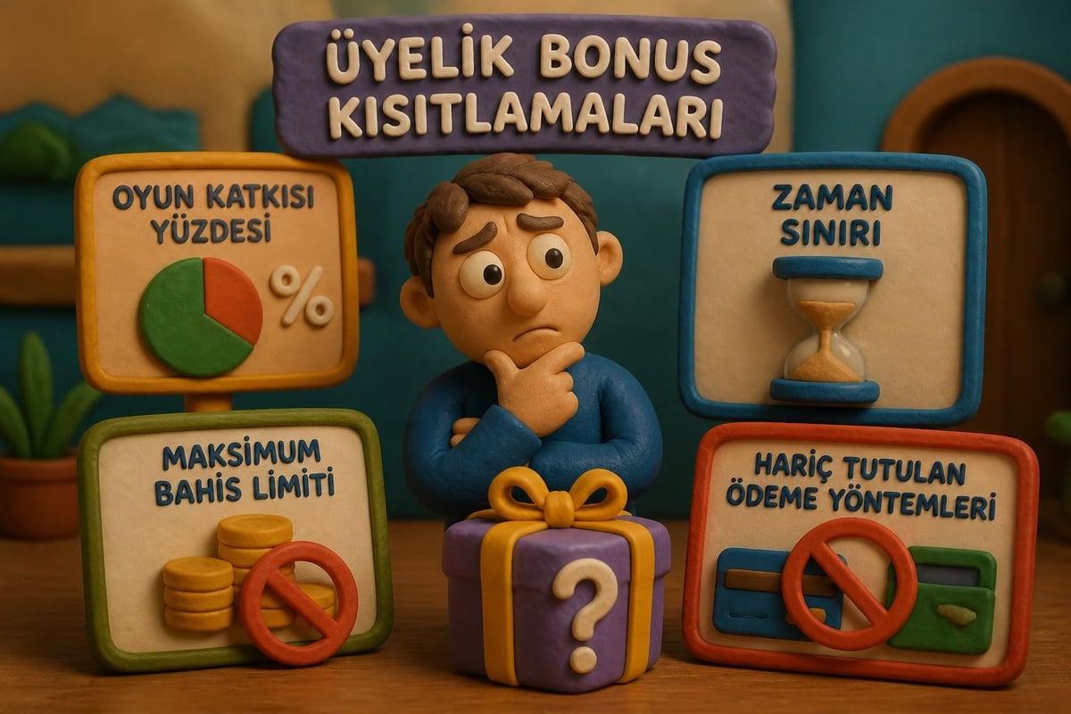 Bonus şartları ve kısıtlamalar