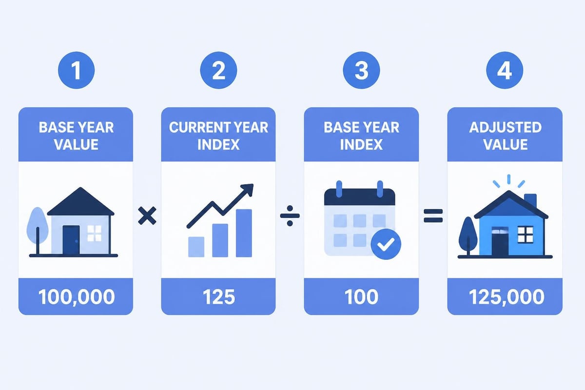 Indexation calculation process