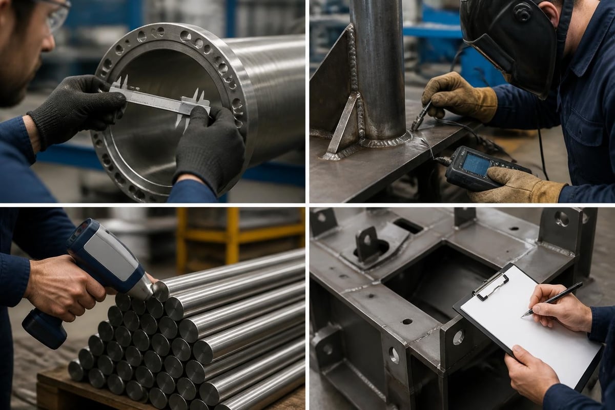 Quality control in metal fabrication