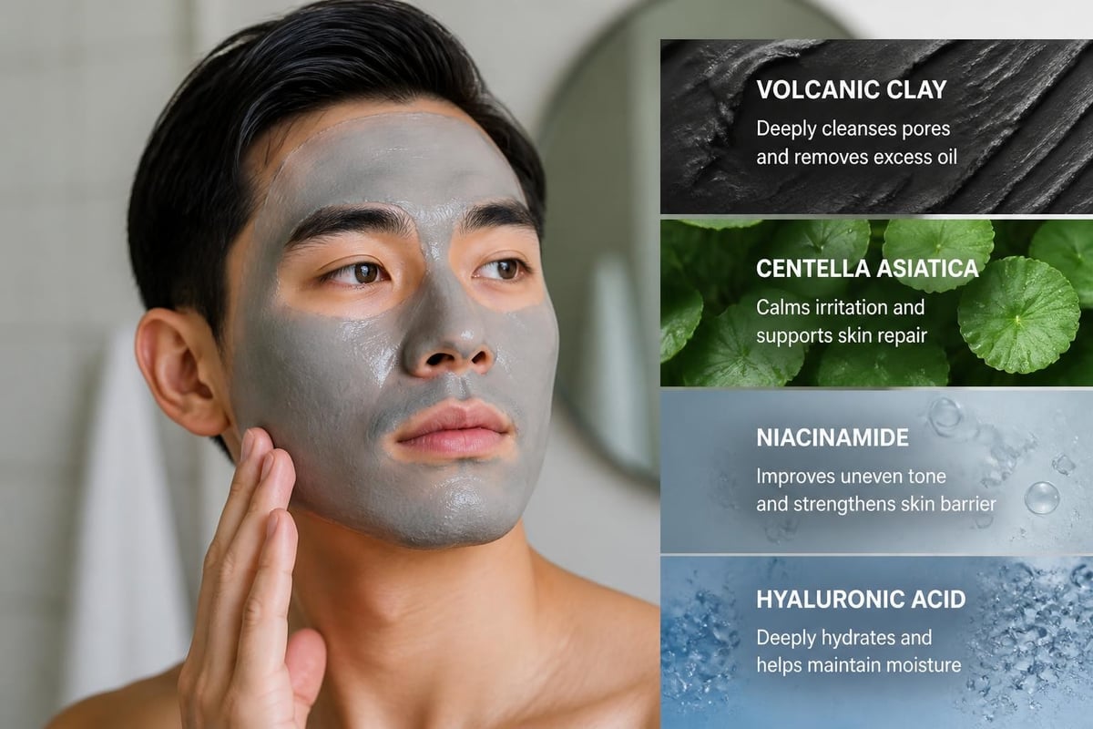 Facial mask ingredients