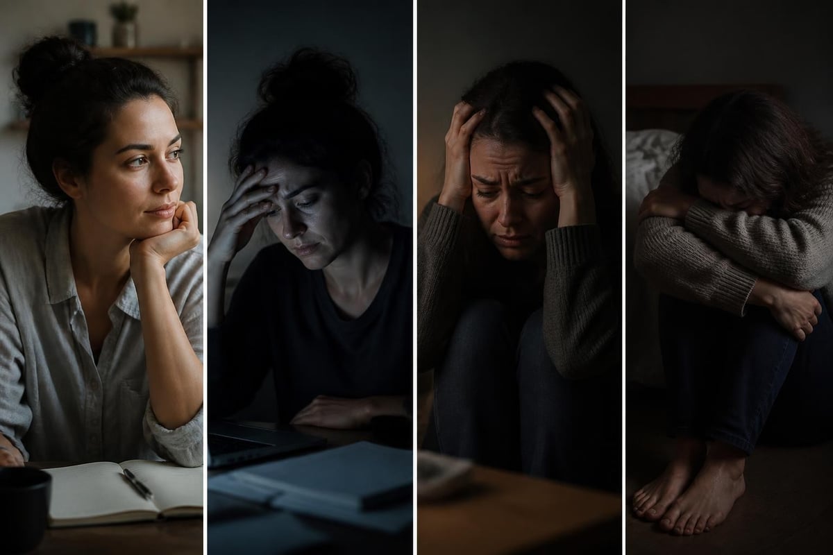 Mental crisis warning signs