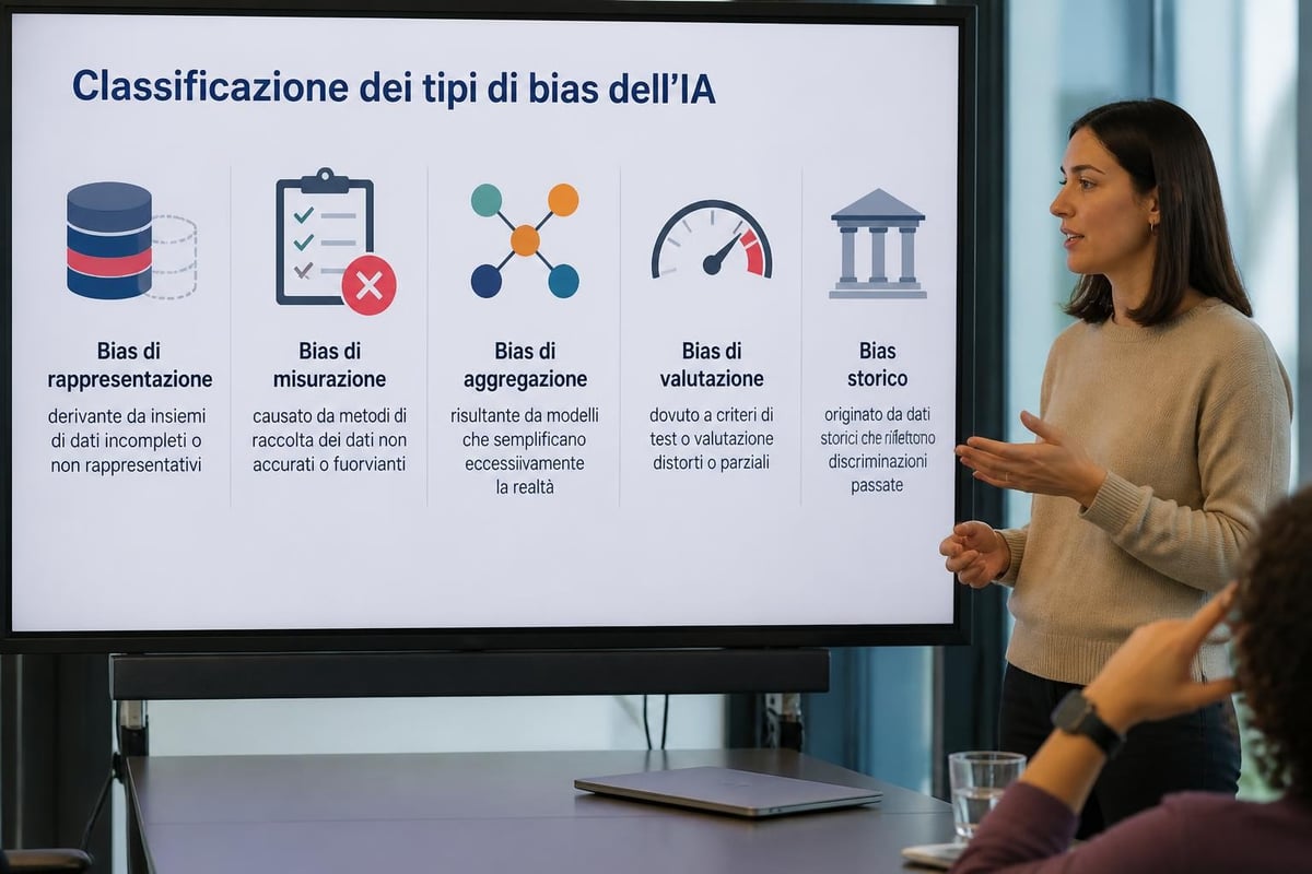 Tipologie di bias nell'AI