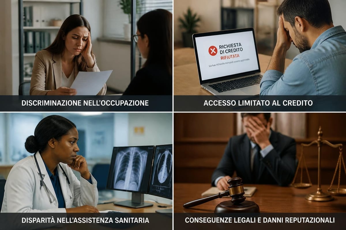 Conseguenze dei bias AI