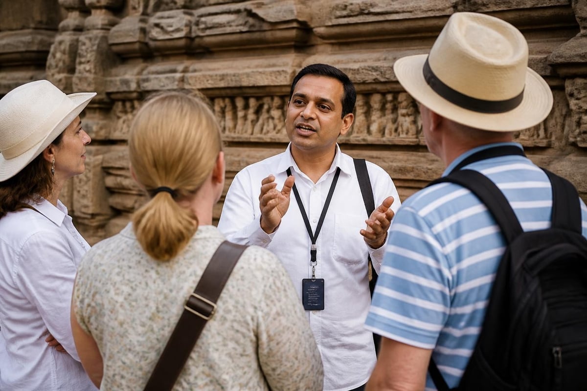 Travel tour guide expertise framework