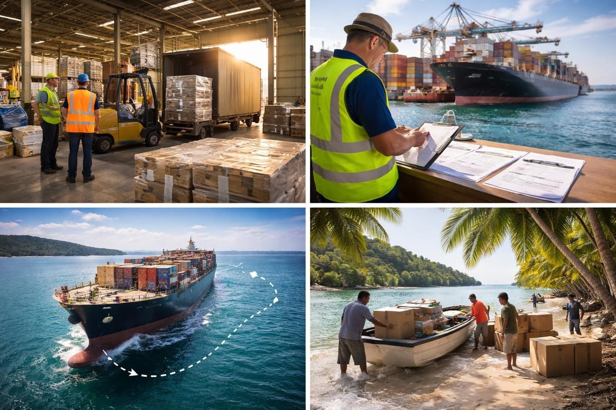 Pacific export logistics