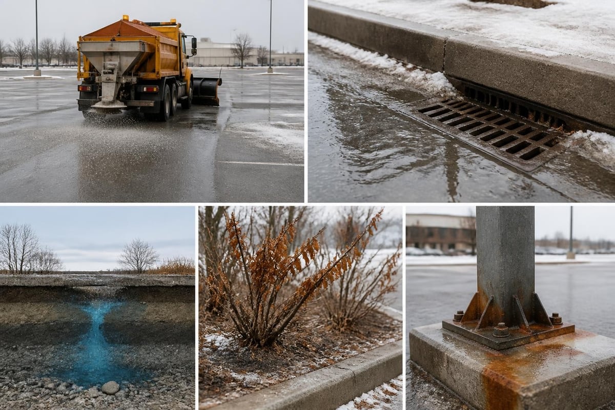 Environmental impact of deicing