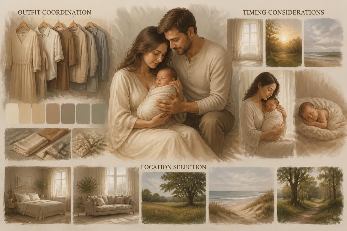 Family photoshoot preparation checklist