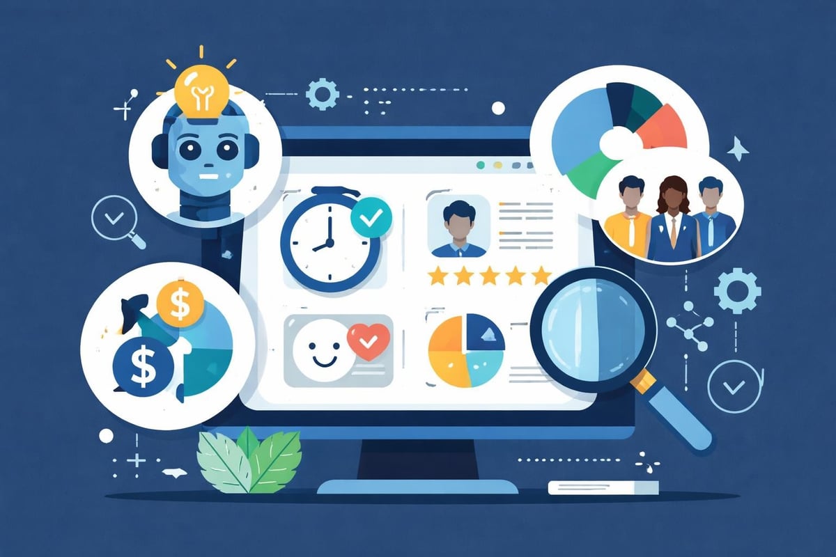 AI recruitment metrics dashboard