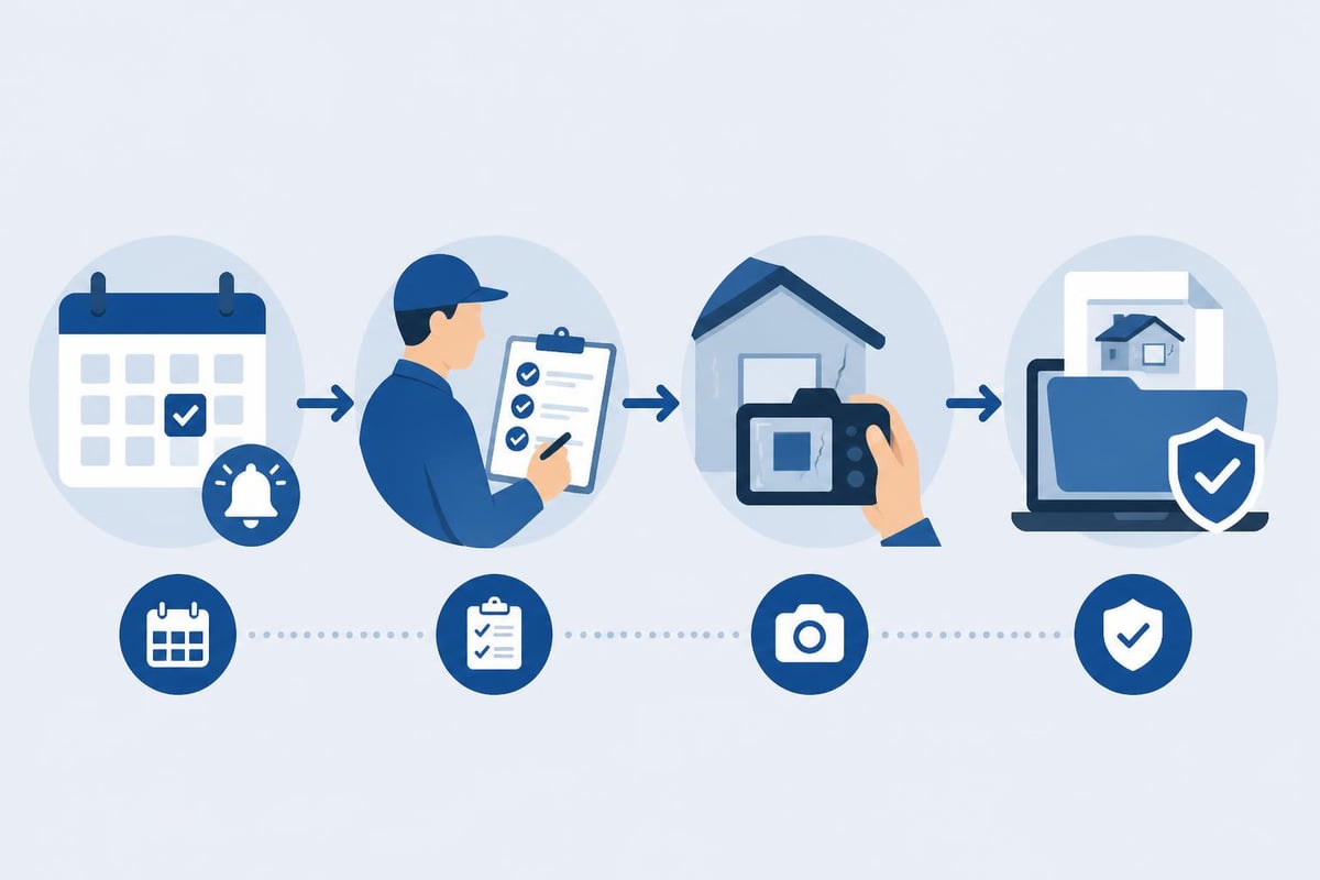 Inspection documentation workflow