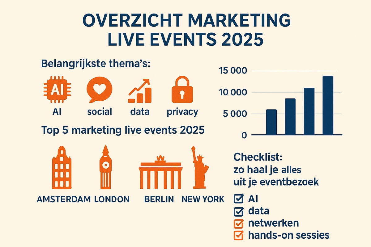 De Belangrijkste Marketing Live Events van 2025