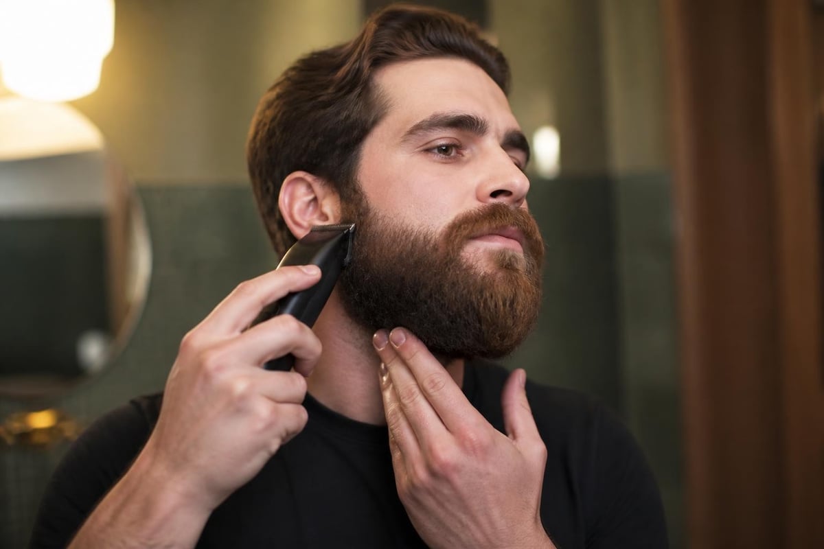 Complete beard care routine