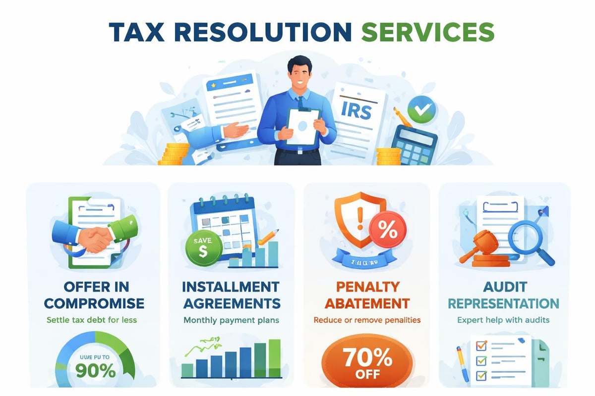 Tax resolution services overview