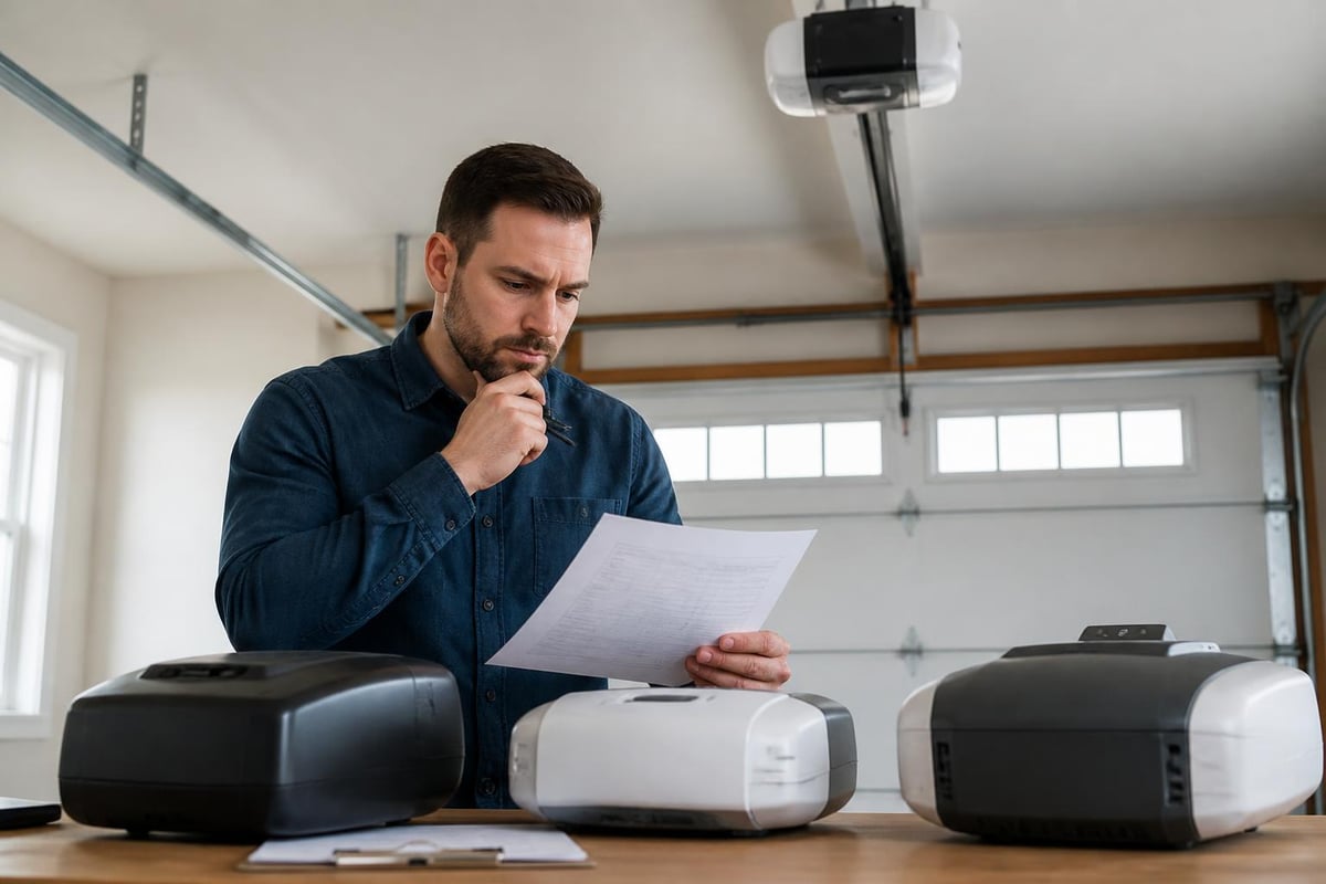 Garage door opener value factors