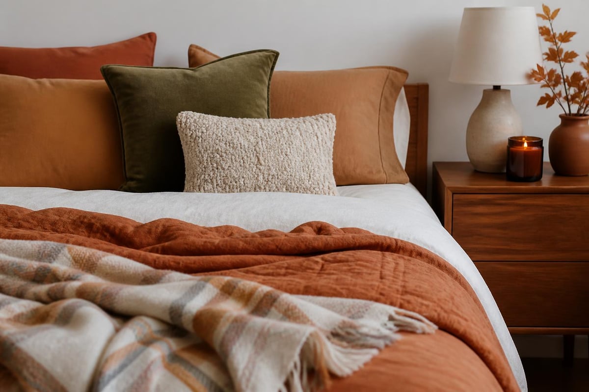 Autumn bedroom transformation checklist