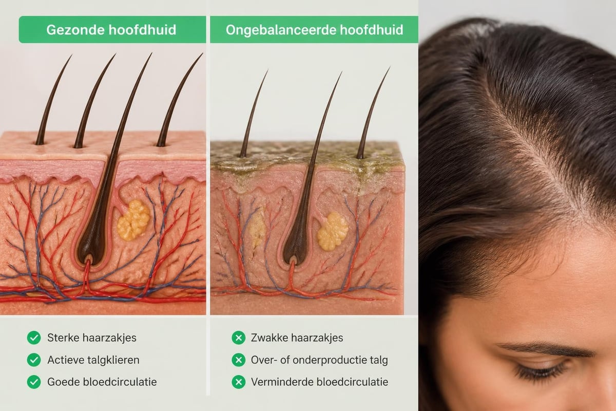 Hoofdhuid gezondheid impact