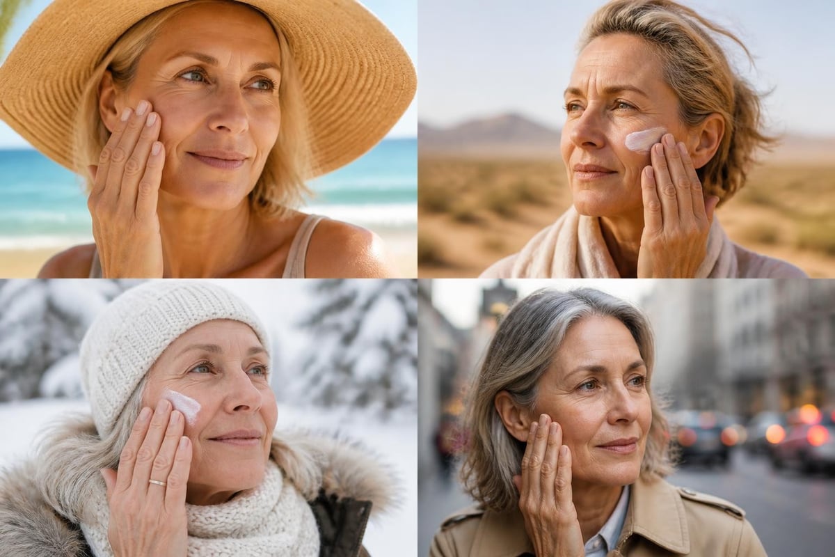 Climate impact on moisturizer needs
