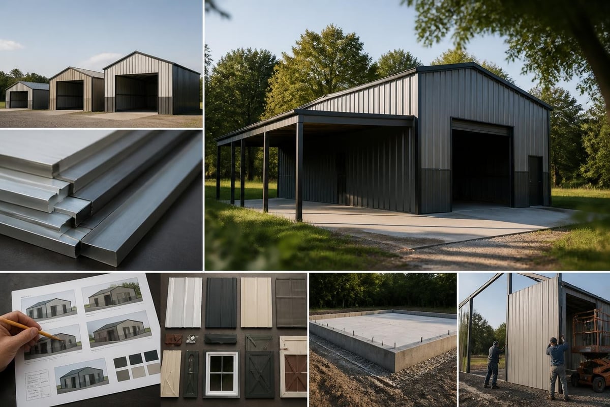Metal garage cost breakdown