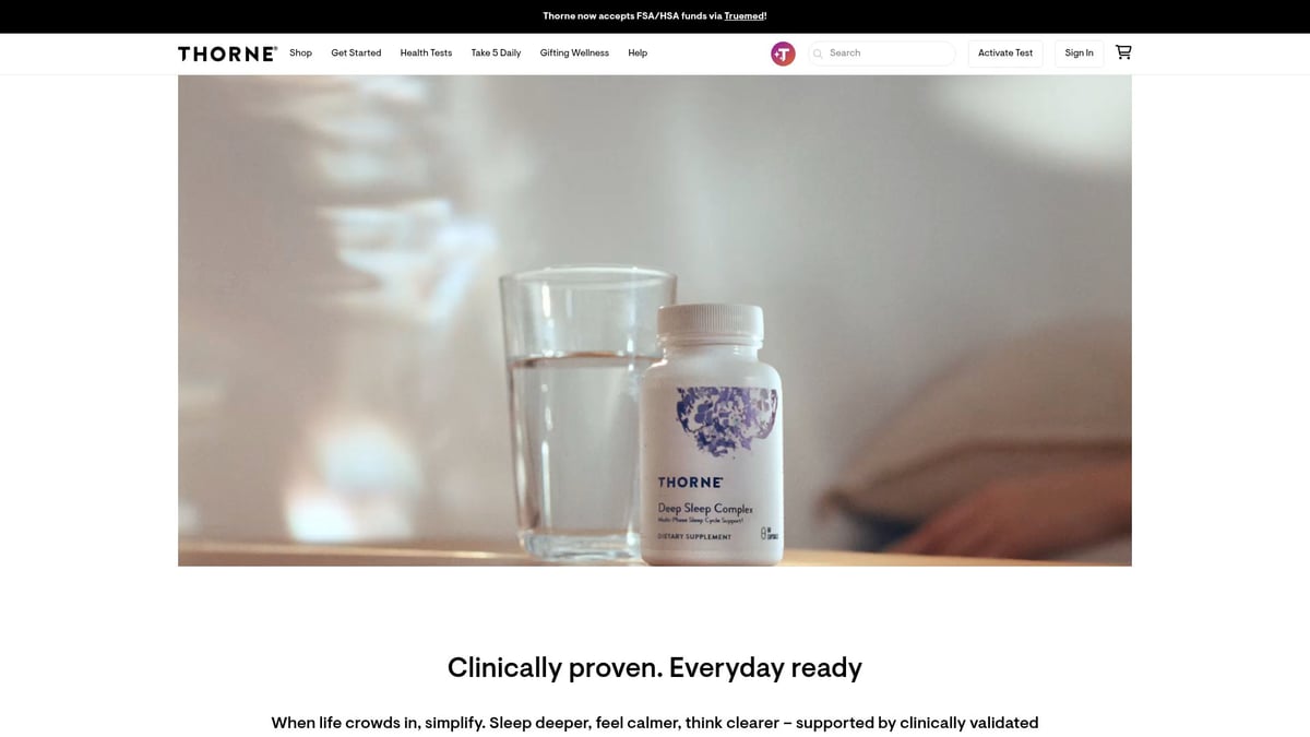 9 Essential Healthy Supplement Brands to Try in 2026 - Thorne Research