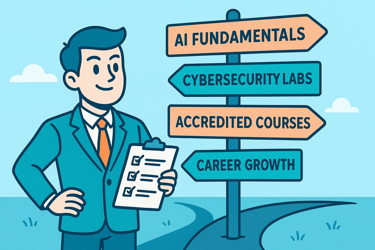 Step-by-Step Guide: How to Choose the Best AI for Cybersecurity Course