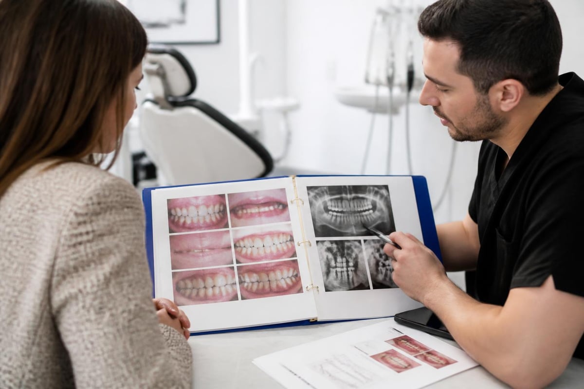 Documentation required for major dental procedures