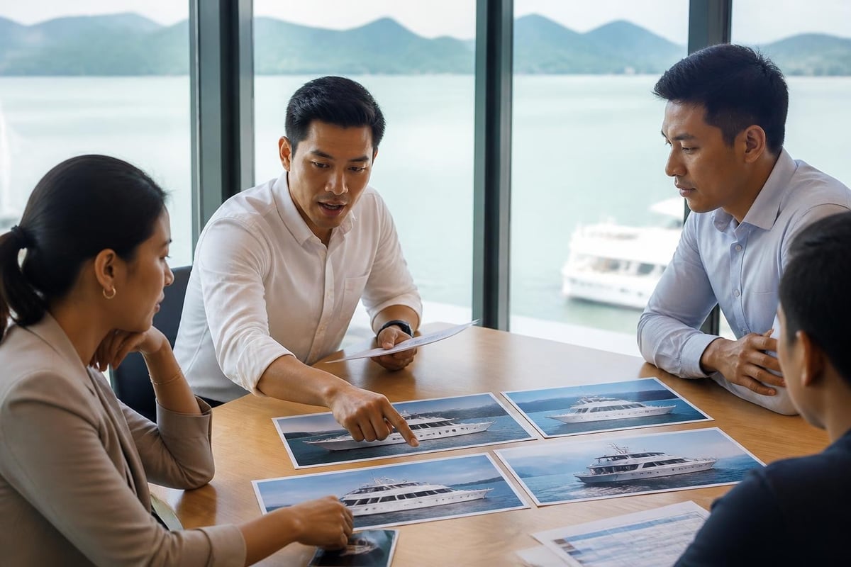 Phuket boat tour market segments