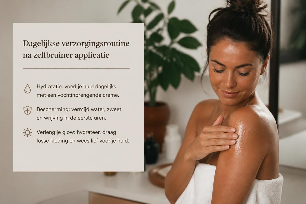 Onderhoud routine voor langdurige teint