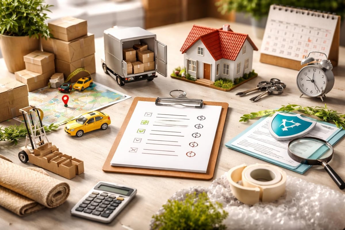 Facteurs de coût d'un déménagement