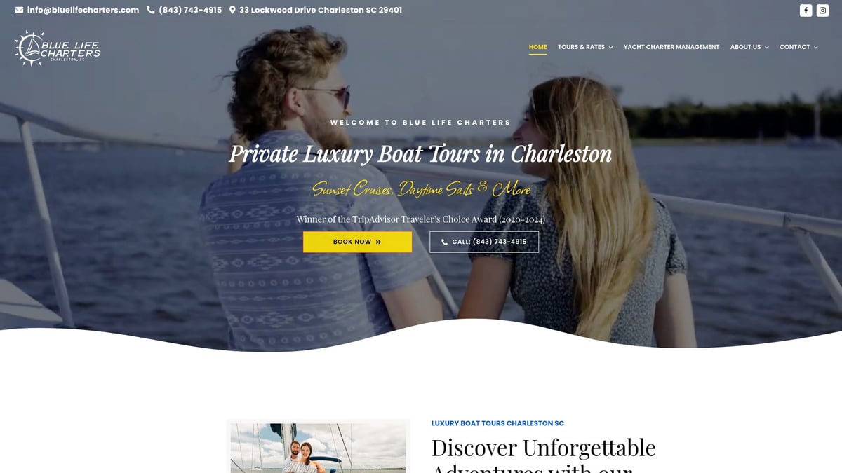 9 Amazing Sunset Cruise Boat Rentals to Try in 2026 - Blue Life Charters – Charleston, SC